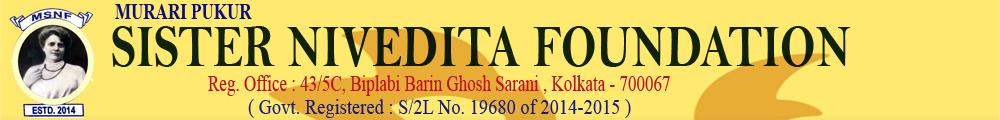 Murari Pukur Sister Nivedita Foundation 